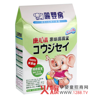 麗嬰房康兒清果味清清寶