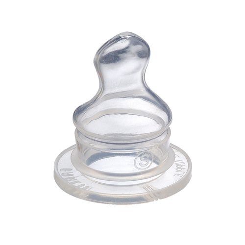 華林貝比矯齒型標準口徑硅膠奶嘴(M孔)