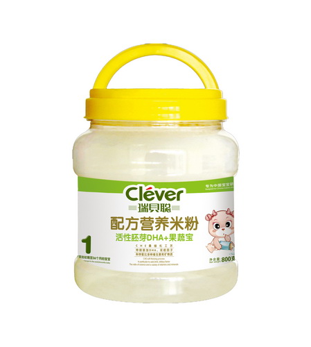 瑞貝聰活性胚芽DHA+果蔬寶營養(yǎng)米粉1段簡介