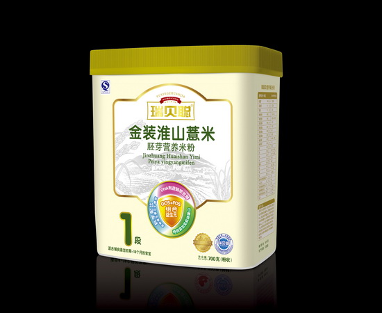 瑞貝聰淮山薏米胚芽營養米粉1段