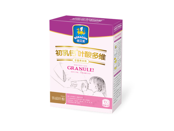 優貝龍初乳鈣葉酸多維沖劑
