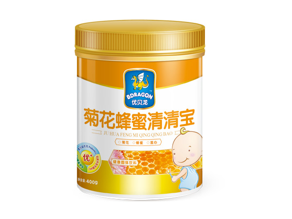 優(yōu)貝龍菊花蜂蜜清清寶