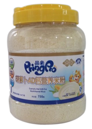 品親胡蘿卜AD鈣營養米粉