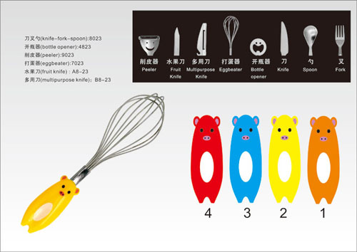 雅樂創(chuàng)意可愛豬餐具