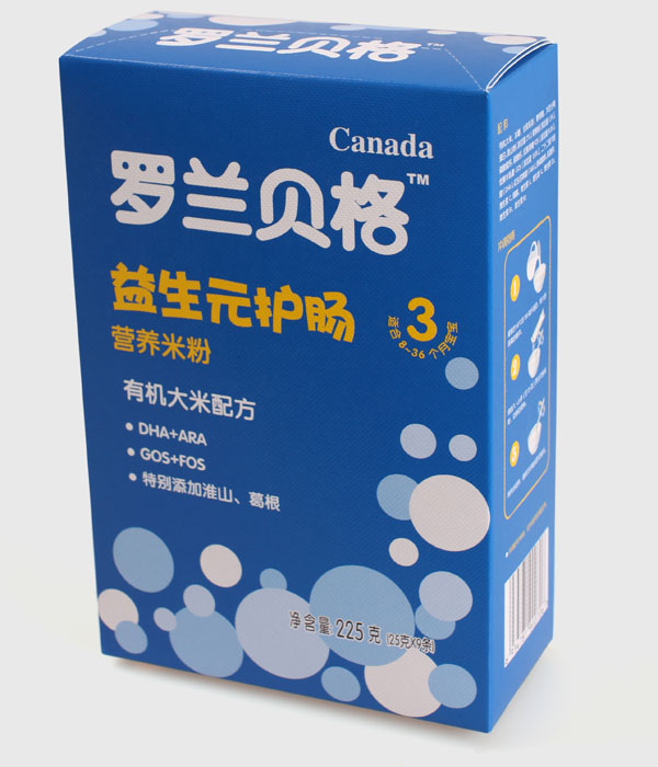 羅蘭貝格盒裝益生元護腸有機大米配方米粉