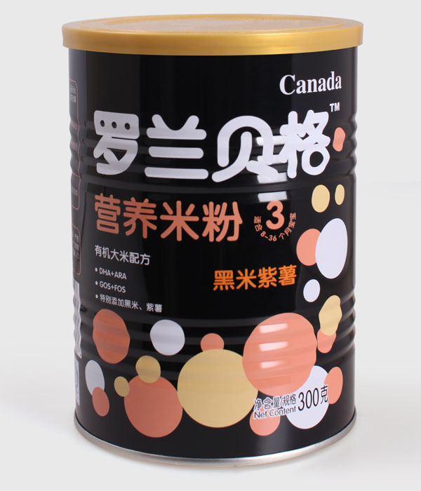 羅蘭貝格聽裝黑米紫薯營養米粉