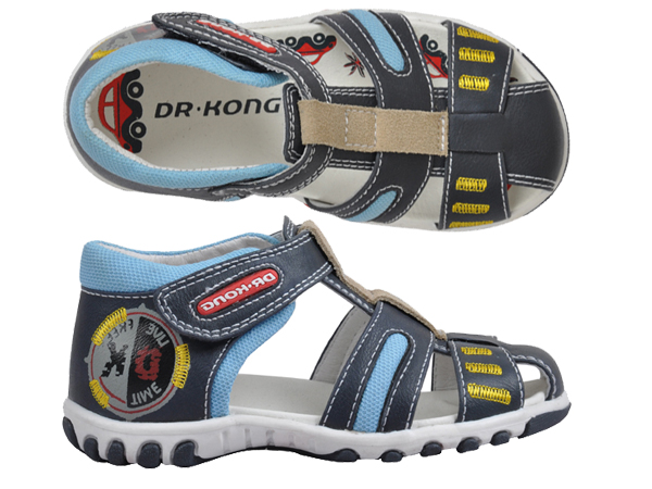 江博士護踭涼鞋黑色小汽車