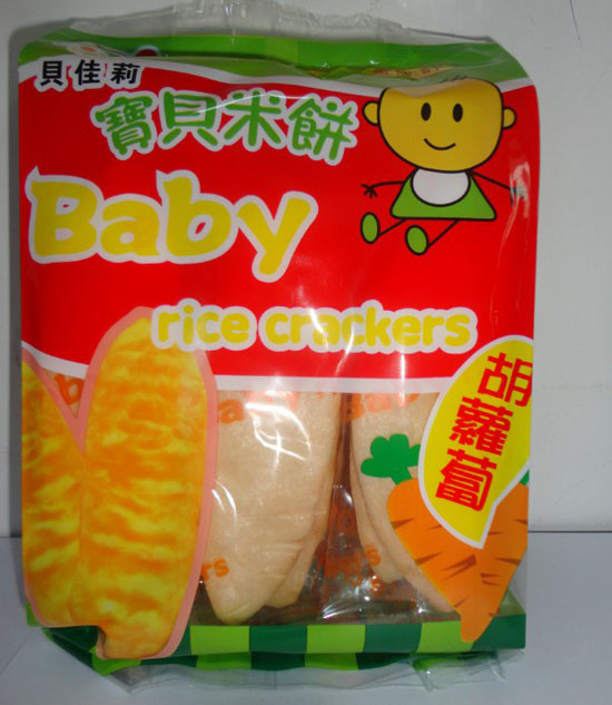 貝佳莉寶寶米餅胡蘿卜味