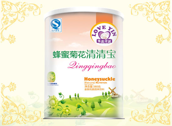 愛茵蓓健蜂蜜菊花清清寶聽裝