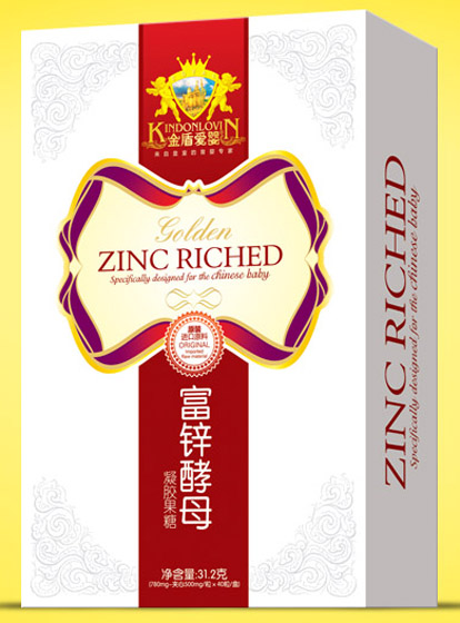 金盾愛嬰富鋅酵母凝膠果糖