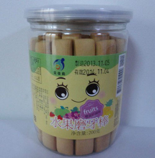 貝佳莉水果磨牙棒