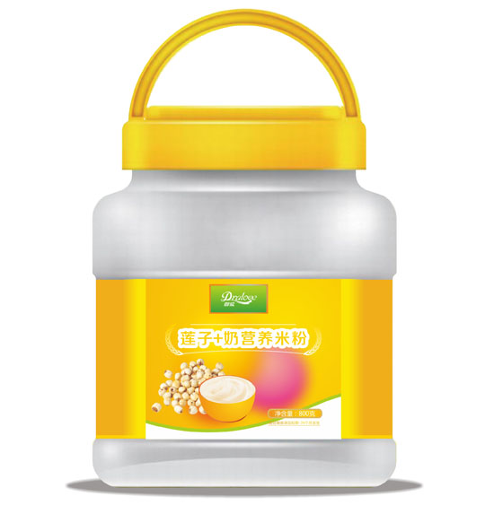 御愛蓮子+奶營養米粉