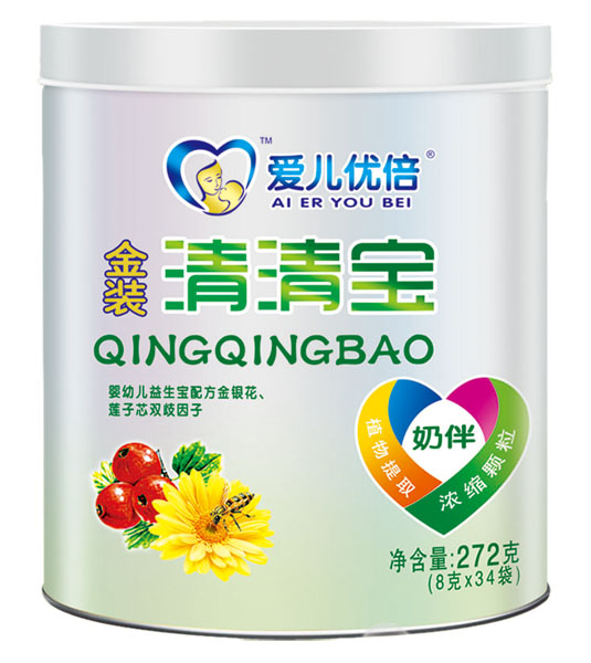 愛兒優倍金裝清清寶罐裝