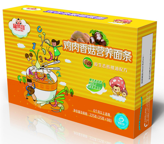 福萊娃雞肉香菇營養面