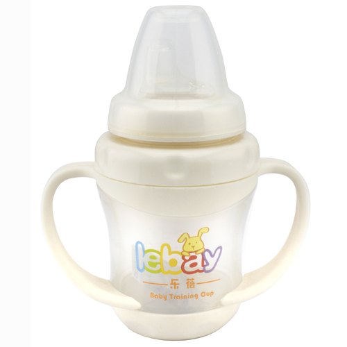 樂蓓嬰幼兒學飲杯6917白色