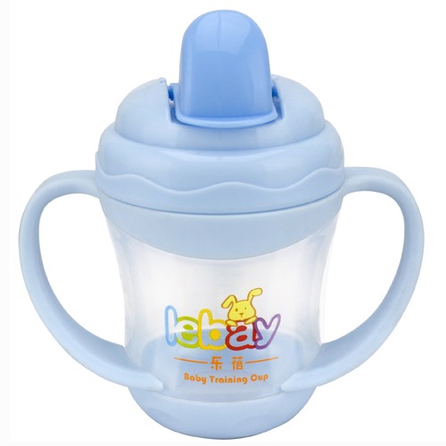 樂蓓嬰幼兒學飲杯6916藍色