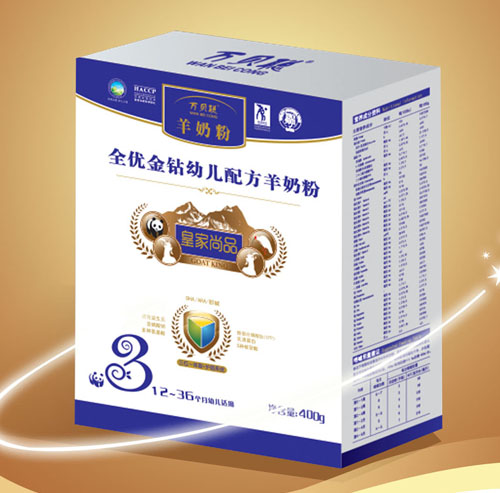 萬貝聰全優金鉆幼兒配方羊奶粉