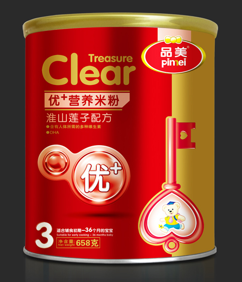 品美優+營養淮山蓮子配方米粉3段