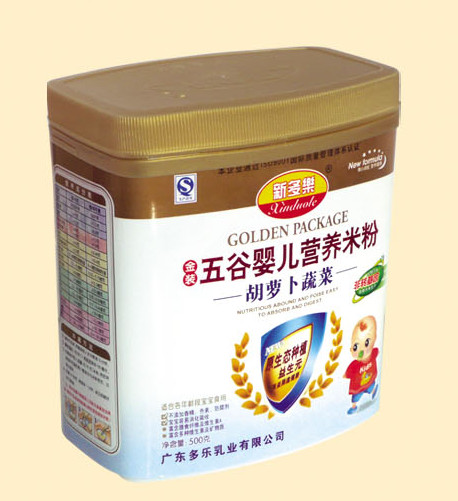 新多樂胡蘿卜蔬菜五谷嬰兒營養米粉