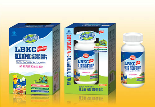 奇鶴堂攝衛堂鈣加維D咀嚼片