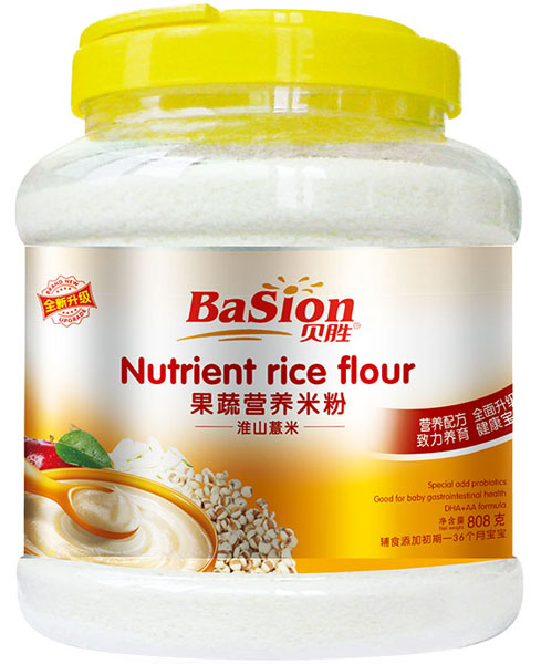 貝勝淮山薏米果蔬營養米粉