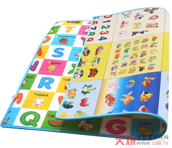 貝博氏趣智園雙面經濟型爬行墊