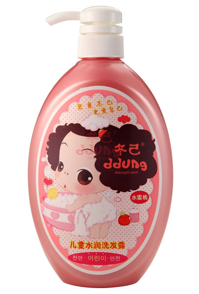 冬己兒童水潤洗發露(水蜜桃)