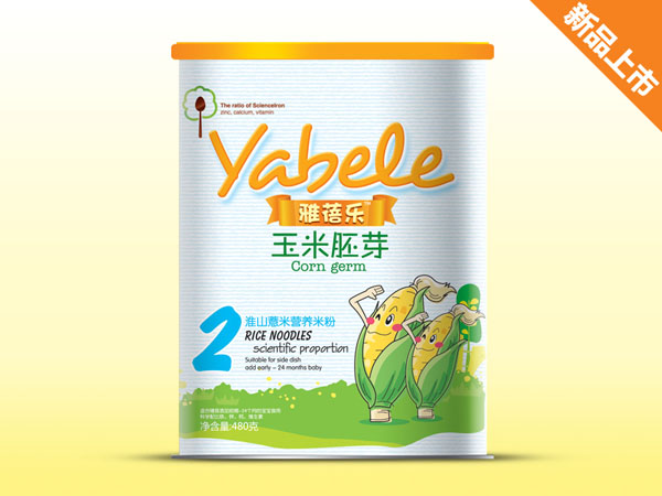 雅蓓樂玉米胚芽淮山薏米營養米粉