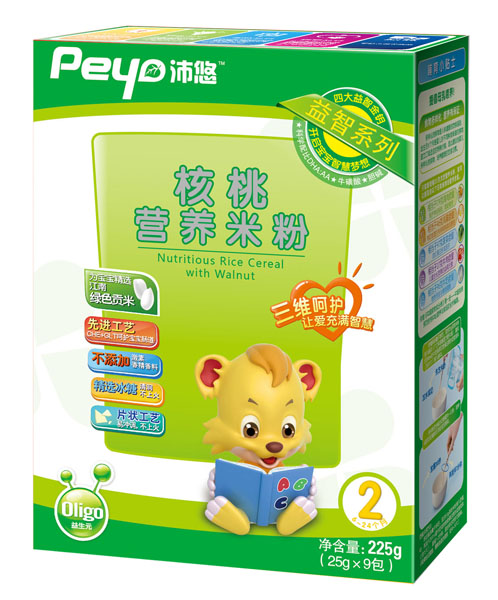 沛悠核桃益智營養米粉