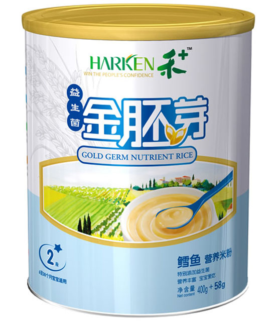 禾+金胚芽鱈魚營養米粉