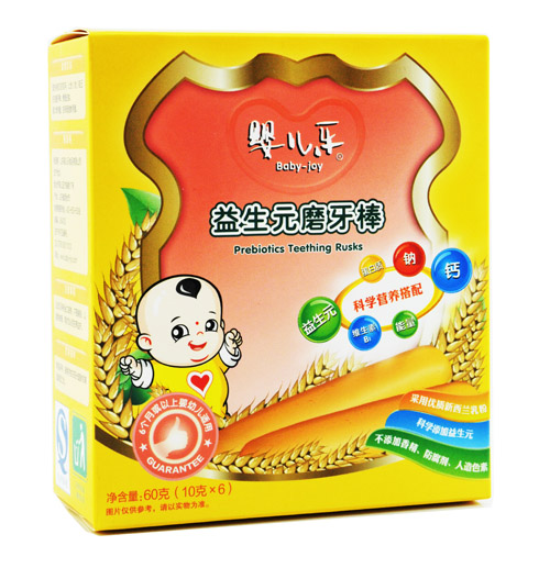 嬰兒樂益生元磨牙棒60g