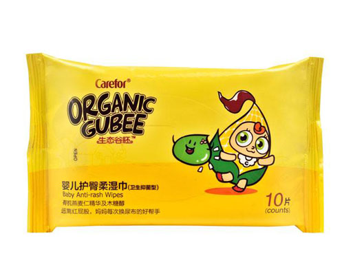 愛護嬰兒護臀柔濕巾10片
