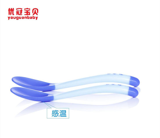 優冠寶貝感溫變色勺