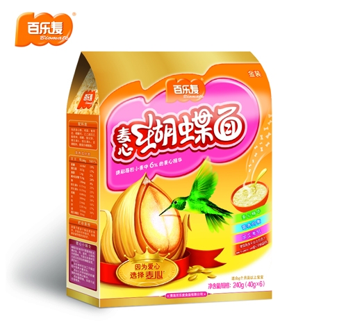 百樂麥麥心蝴蝶面