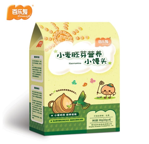 百樂麥小麥胚芽營養小饅頭