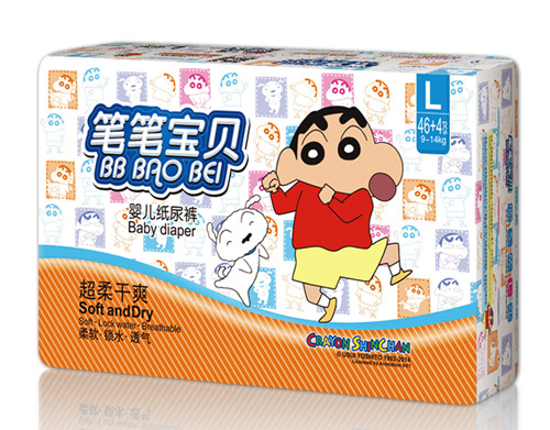 筆筆寶貝超柔干爽嬰兒紙尿褲L碼