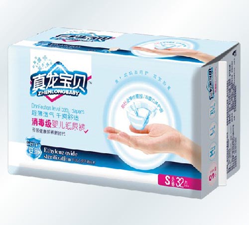 真龍寶貝消毒級嬰兒紙尿褲S碼32片