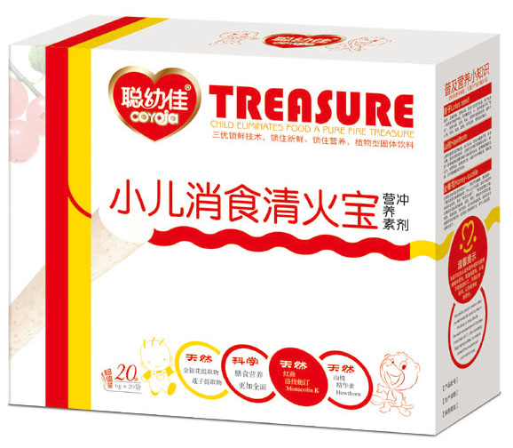 聰幼佳小兒消食清火寶營養素沖劑