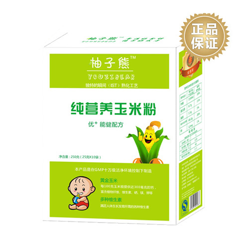 柚子熊純營養玉米粉