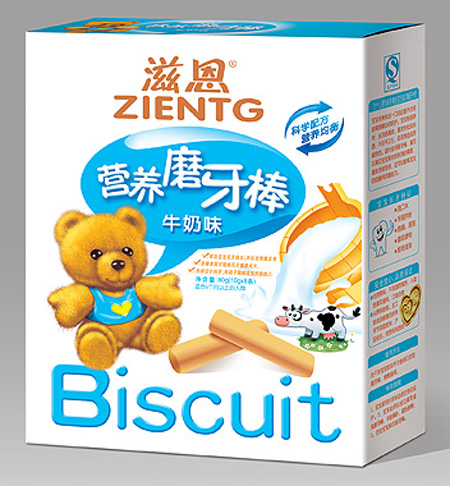 滋恩營養磨牙棒牛奶味