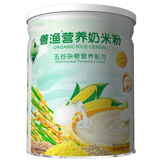 善漁營五谷雜糧養奶米粉