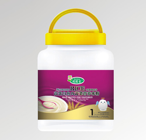 利因寶高蛋白魚肉蔬菜營養米粉1段