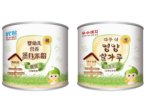 優智智優營養蒸谷米粉罐裝