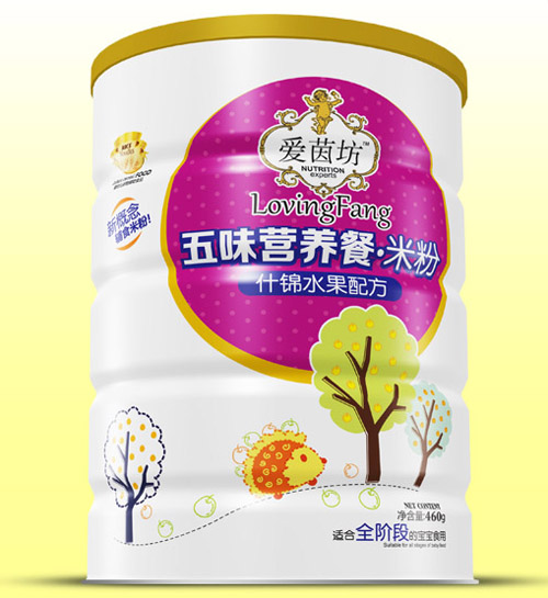 愛茵坊什錦水果五味營養餐米粉鐵聽