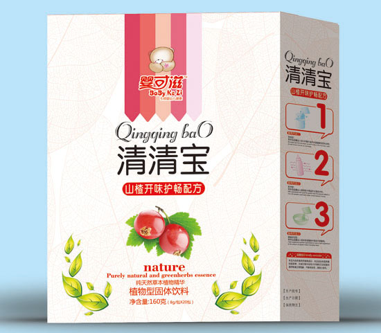 嬰可滋山楂開味優暢清清寶盒裝