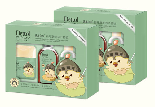 滴露寶貝嬰兒夏季呵護套裝