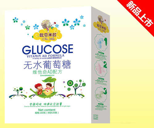 歐貝米拉維他命AD配方無水葡萄糖盒裝