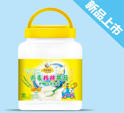 歐貝米拉燕麥核桃果蔬營養米粉