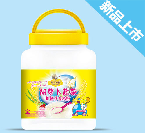 歐貝米拉胡蘿卜蔬菜營養米粉