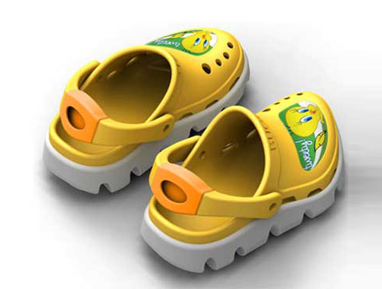 BUGOUT風(fēng)語驅(qū)蚊鞋黃色